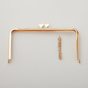 Heart Clasp Frame - Rose Gold