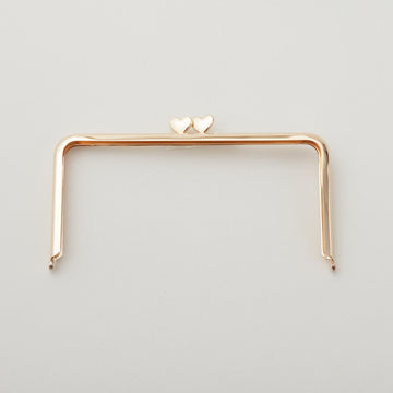 Heart Clasp Frame - Rose Gold