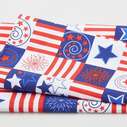 Stars & Stripes Favorites - Patch Multi 2 Yard Cut