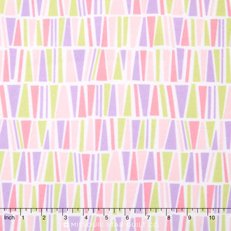 Cozy Cotton Flannels - Pastel Triangles Yardage