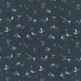 Folk and Lore - Leaf Twirl Peacoat Yardage