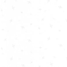 Honey Bees and Flowers Please - Bees White-on-White Yardage Primary Image
