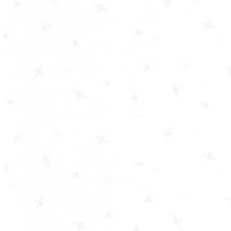 Honey Bees and Flowers Please - Bees White-on-White Yardage