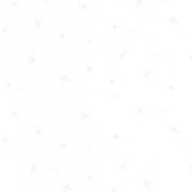 Honey Bees and Flowers Please - Bees White-on-White Yardage Primary Image