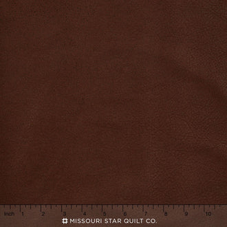 Ponderosa Brown Distressed Leather 54" Wide Yardage