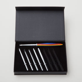 Sawyer Creek Artistry Interchangeable Crochet Hook Set - Rainbow/Slim