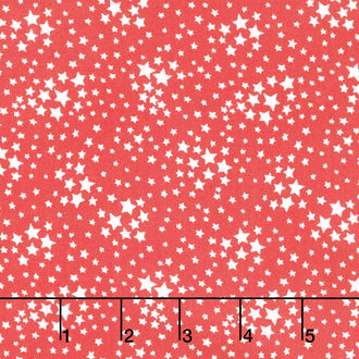 Storybook Americana - Stars Red Yardage