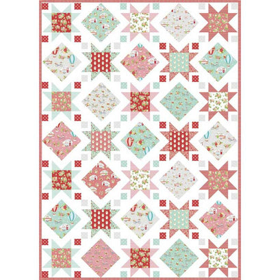 Stars and Windows Pattern