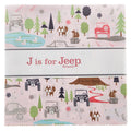 J is for Jeep - Pink Colorway 10" Stackers