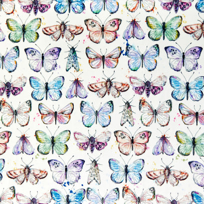 Cuddle® Prints - Boho Flutter Multi Digitally Printed Yardage