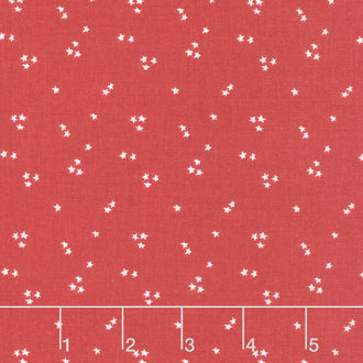 It Takes a Village - Shining Star Fire Truck Red Yardage