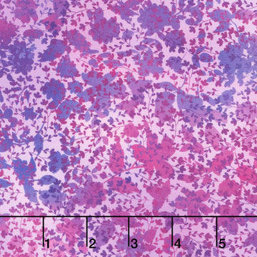 I Dream In Color - Vines Magenta Yardage