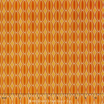 Botanique - Circles Orange Yardage