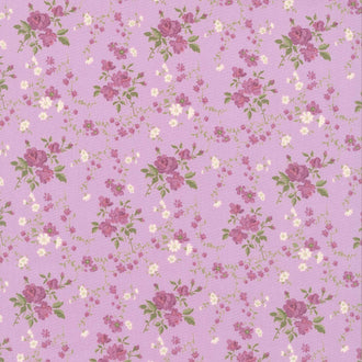 Anne of Green Gables - Floral Vine Violet Yardage