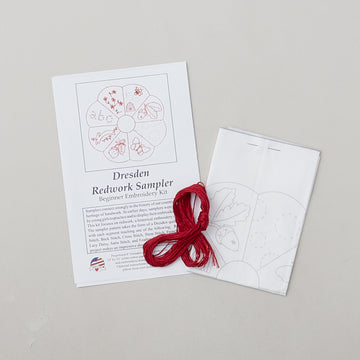 Redwork Dresden Embroidery Sampler Kit Alternative View #2