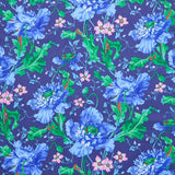 Kaffe Fassett Collective - August 2024 - Papaver Blue Yardage Primary Image