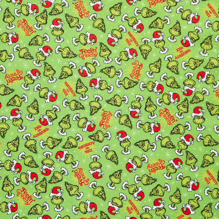 How the Grinch Stole Christmas - Grinch Holly Yardage Primary Image