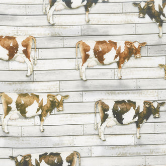 Farmhouse - Cows Country Digitally Printed Yardage