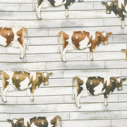 Farmhouse - Cows Country Digitally Printed Yardage