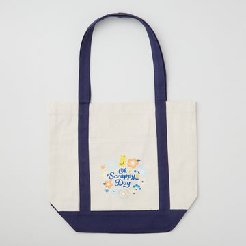 Floral Oh Scrappy Day Canvas Tote Bag Primary Image