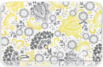 Evening Blooms - Main Yellow Yardage
