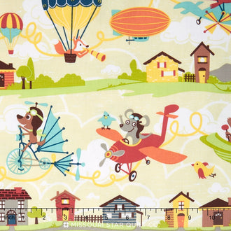 Little Flyers - Main Cream Yardage