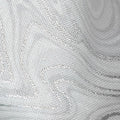 Holiday Flourish 11 - Silver Marble Silver Metallic Yardage