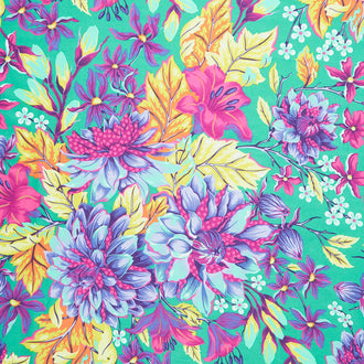 Untamed - Hello Dahlia Wide Cosmic 108" Wide Backing