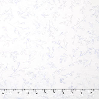 Artisan Batiks - Elementals Tendril Frost Yardage