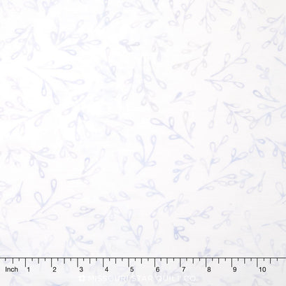 Artisan Batiks - Elementals Tendril Frost Yardage