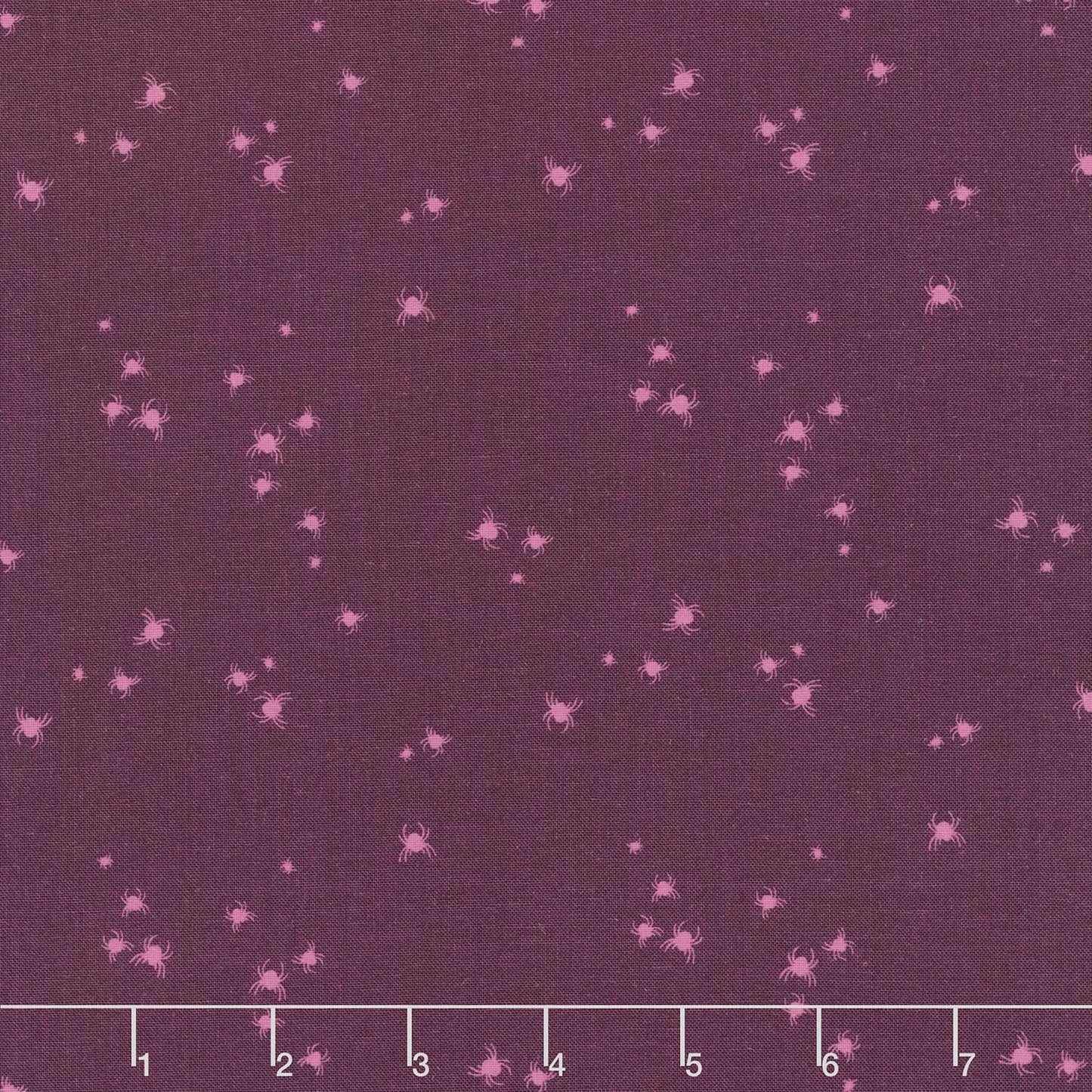Little Witch - Spider Dots Purple Yardage Primary Image