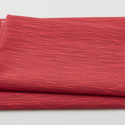 Electric Flow - Lines Red 2 Yard Cut