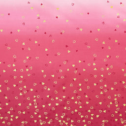 I Heart Ombre - Heart Ombre Pomegranate Yardage Primary Image