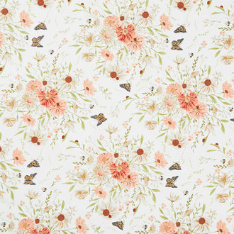 Farmstead - Farm Fresh Flowers Porcelain Yardage