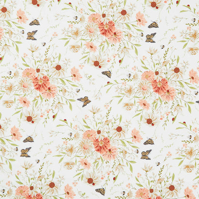 Farmstead - Farm Fresh Flowers Porcelain Yardage