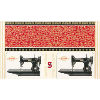 Sewing with Singer - Sewing Machine Metallic Panel