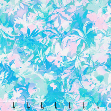 Artful Blooms - Leaves Cabana Yardage