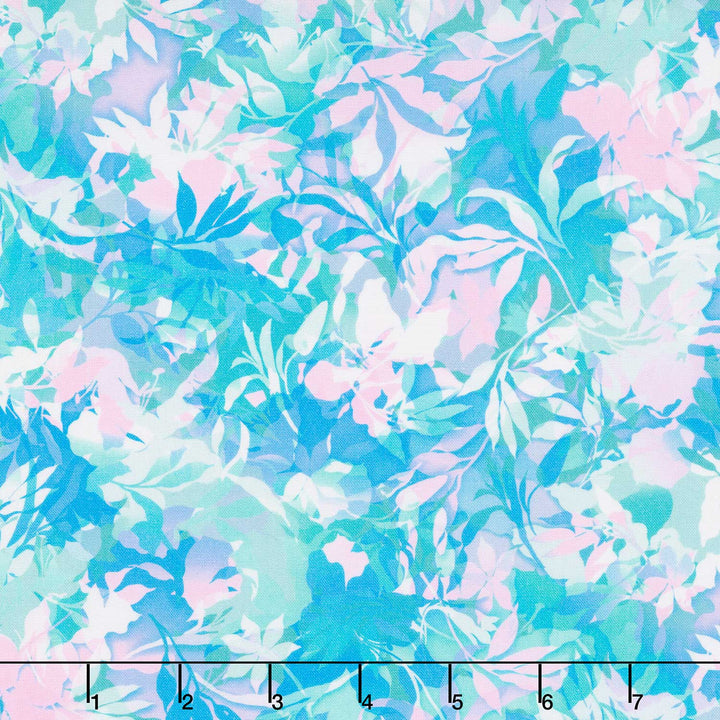 Artful Blooms - Leaves Cabana Yardage