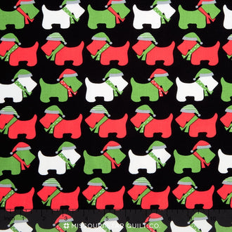 Jingle - Dogs Black Yardage
