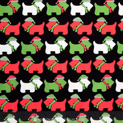 Jingle - Dogs Black Yardage