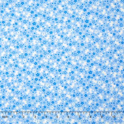 Toy Chest - Scotties Blue Yardage
