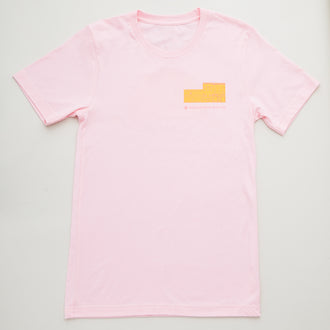 Missouri Star Forever Chasing Sunsets Heather Pink T-shirt - M