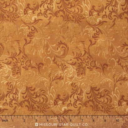Wilmington Essentials - Embellishment Golden Brown Yardage