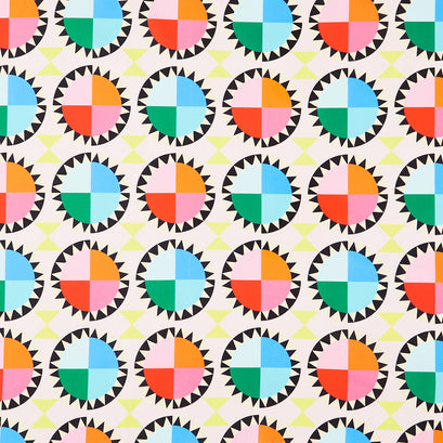 Kaleidoscope - Rainbow Cake Blush Yardage