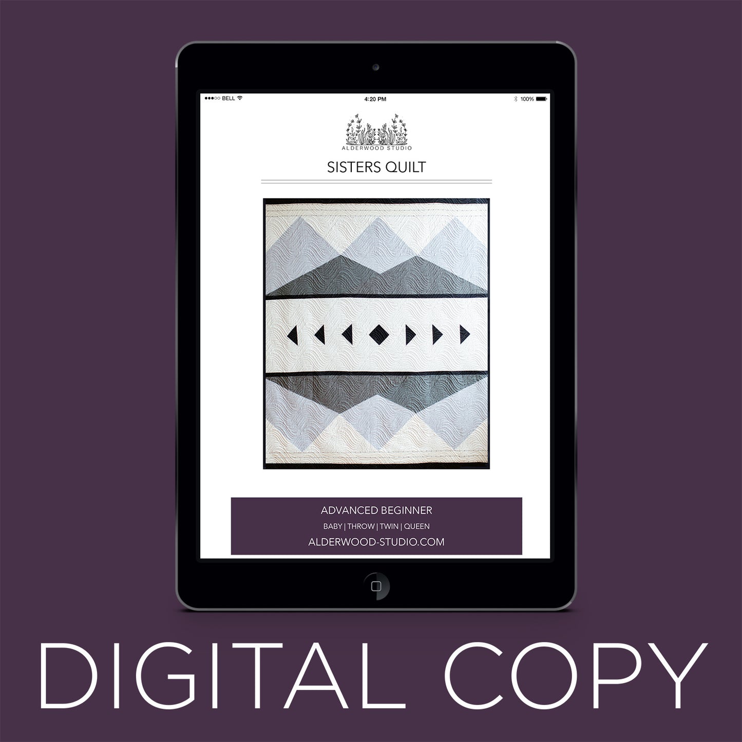 Digital Download - Sisters Quilt Pattern