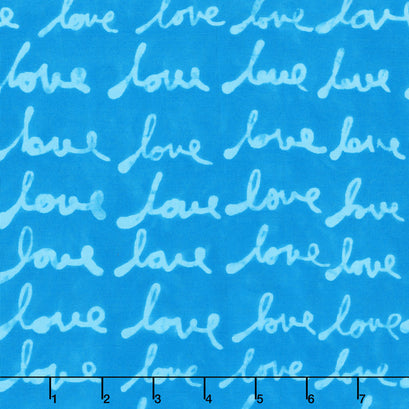 Mark to Make - Love Turquoise Yardage