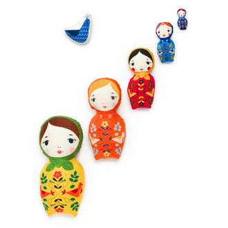 Little Kukla - Dolls Multi Panel