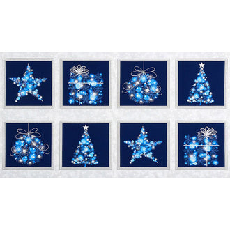 Winter's Grandeur 6 - Evening Ornaments Evening Metallic Panel