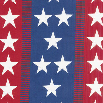 Patriotic for Quilts of Valor Foundation - Bunting Stripe Multi Yardage