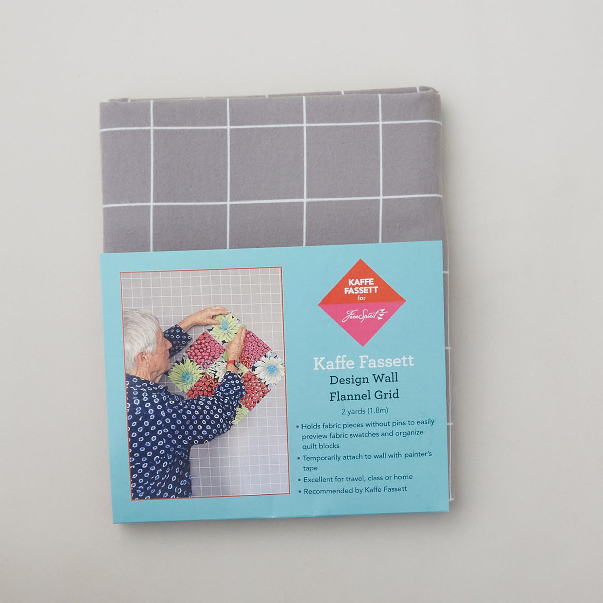 Kaffe Fasset 2 Yard Design Wall Flannel Grid